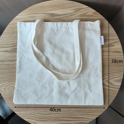 Custom Canvas Tote Bag Aanvaardbaar OEM/ODM Solid Color Aanpasbaar Briefpatroon Type
