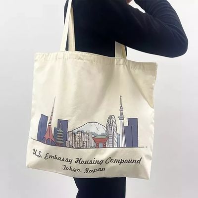 Herbruikbare Canvas Tote Bags Op maat gemaakt cadeautjes voor duurzame en milieuvriendelijke merken