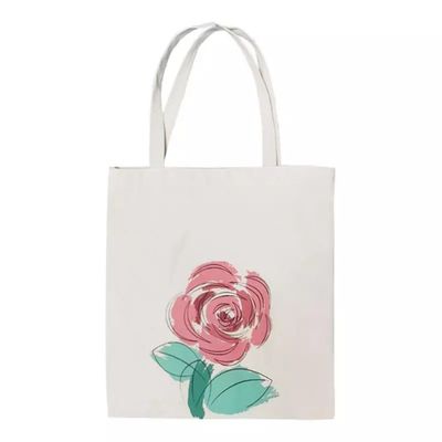 Aanvaardbaar OEM/ODM Gepersonaliseerde briefpatroon Canvas Stof Tote Bag voor kruidenierswinkel