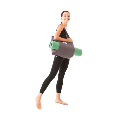 Gepersonaliseerde kleur Eco Friendly Cotton Canvas Yoga Mat Bag voor Eco Conscious Yogis