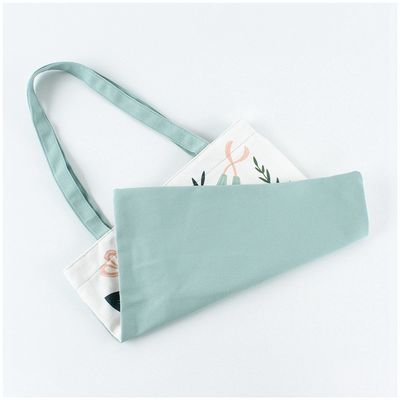 Handled Style Custom Printed Cotton Canvas Shopping Tote Bag met logo voor Eco Grocery