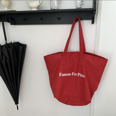 Dagelijks schoolleven Canvas Tote Bag voor winkelen Praktisch en veelzijdig ontwerp
