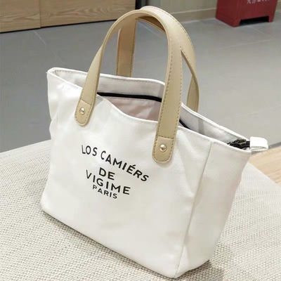Custom Design Canvas Tote Bag met handgrepen OEM/ODM Acceptabel met snelle afhandeling