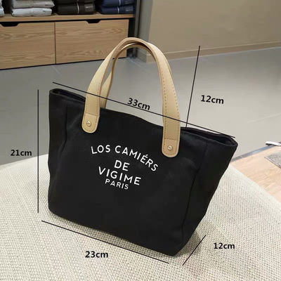 Custom Design Canvas Tote Bag met handgrepen OEM/ODM Acceptabel met snelle afhandeling