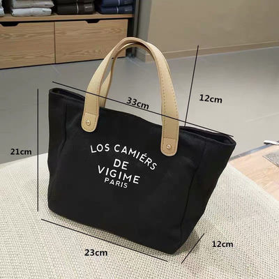 Custom Design Canvas Tote Bag met handgrepen OEM/ODM Acceptabel met snelle afhandeling