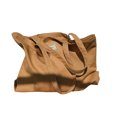 Briefpatroon Eco Friendly Extra groot Custom Logo Canvas Grocery Bag Oversize Tote Bag