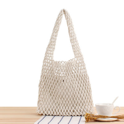 Casual Grote Woven Handtassen Vrouwen Woven Straw Beach Tote Bag met Customized Color Bucket