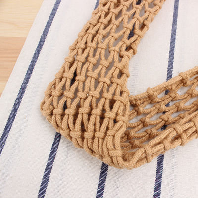 Casual Grote Woven Handtassen Vrouwen Woven Straw Beach Tote Bag met Customized Color Bucket