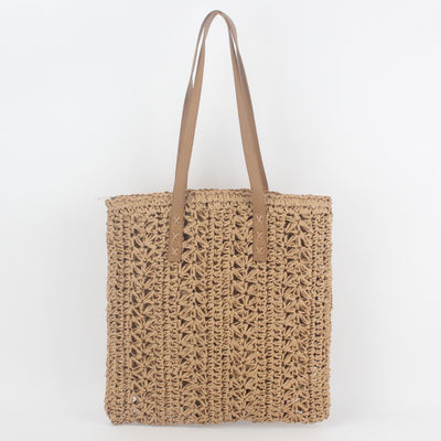 2022 Fashion Handbag Zomer Weave Straw Beach Bag Tote Bag met aangepast logo