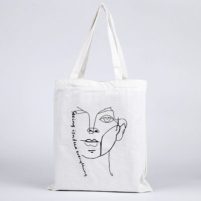 Nieuwste modieuze stijl brief Print katoenen tas voor een aangepast ontwerp
