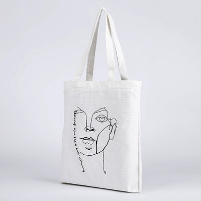 Nieuwste modieuze stijl brief Print katoenen tas voor een aangepast ontwerp