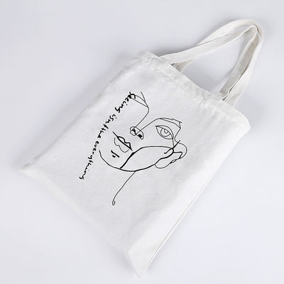 Nieuwste modieuze stijl brief Print katoenen tas voor een aangepast ontwerp