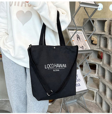 Nieuwste modieuze dames Canvas Crossbody tas met Tote Handle en letter patroon