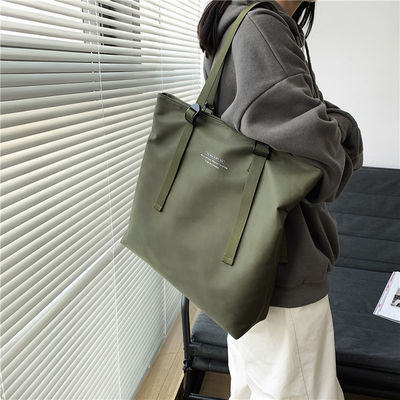 Gepersonaliseerde Kleuren Winkelen Cotton Organic Canvas Tote Bag Nieuwste Modieuze Stijl