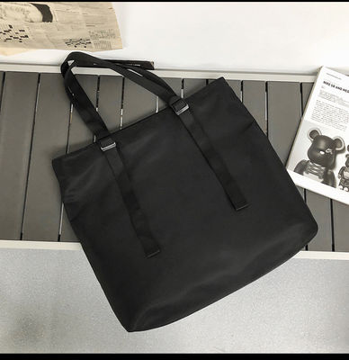 Boodschapper Canvas Bag voor het drukken Winkelen Nylon Bag Gedrukt LOGO Gepersonaliseerd logo