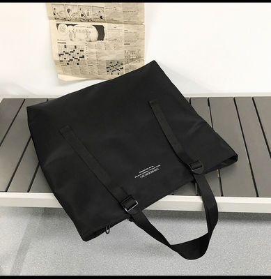 Boodschapper Canvas Bag voor het drukken Winkelen Nylon Bag Gedrukt LOGO Gepersonaliseerd logo