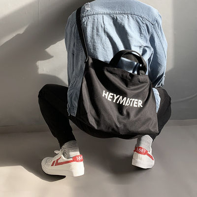 Custom Large Canvas Tote Bag Aanvaardbaar OEM/ODM voor briefprint Cross Body Messenger Bag
