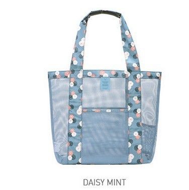 Mode Reis Handtassen Doorzichtige Mesh Schoudertas Transparante Tote Beach Bag voor het voordeel
