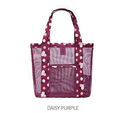 Mode Reis Handtassen Doorzichtige Mesh Schoudertas Transparante Tote Beach Bag voor het voordeel