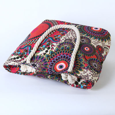 Custom full print katoenen doek Tote Bag voor dagelijkse benodigdheden en meer