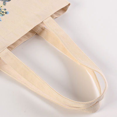 Acceptabele OEM/ODM Dagleven Canvas Shopper Bag met Custom Logo Printing
