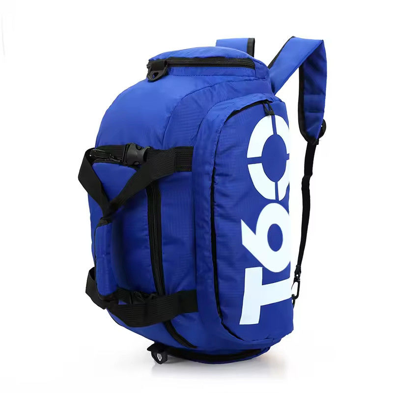 Gepersonaliseerde kleur Gym Duffel rugzak mannen waterdichte reistas met schoenencompartiment