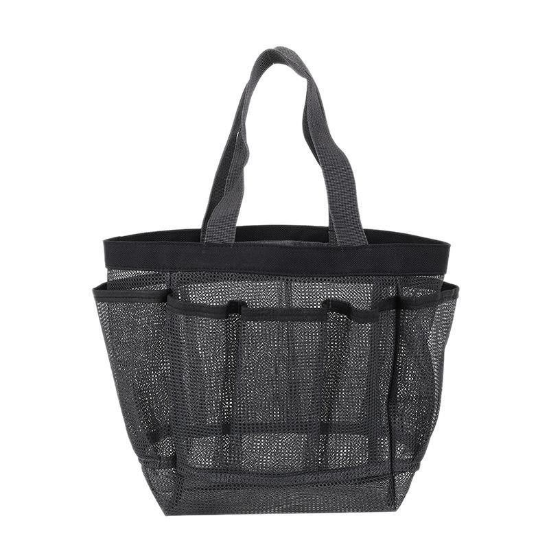 Mesh Beach Tote Bag voor de opslag van cosmetica en zwembroeken voor vrouwen tijdens de zomervakantie