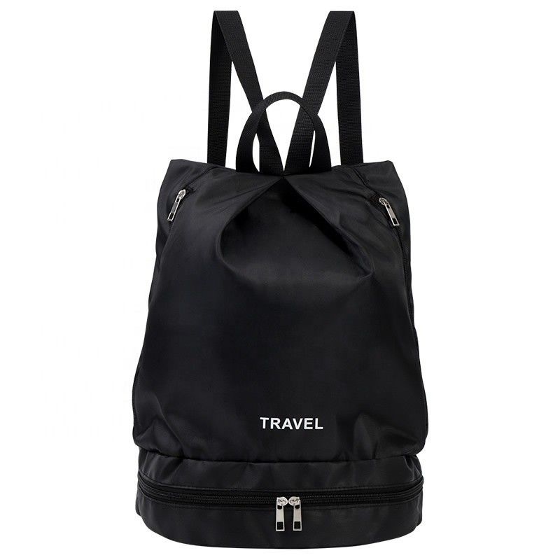 Lichte waterdichte duffelzak voor mannen en vrouwen Custom Logo Print Travel Backpack