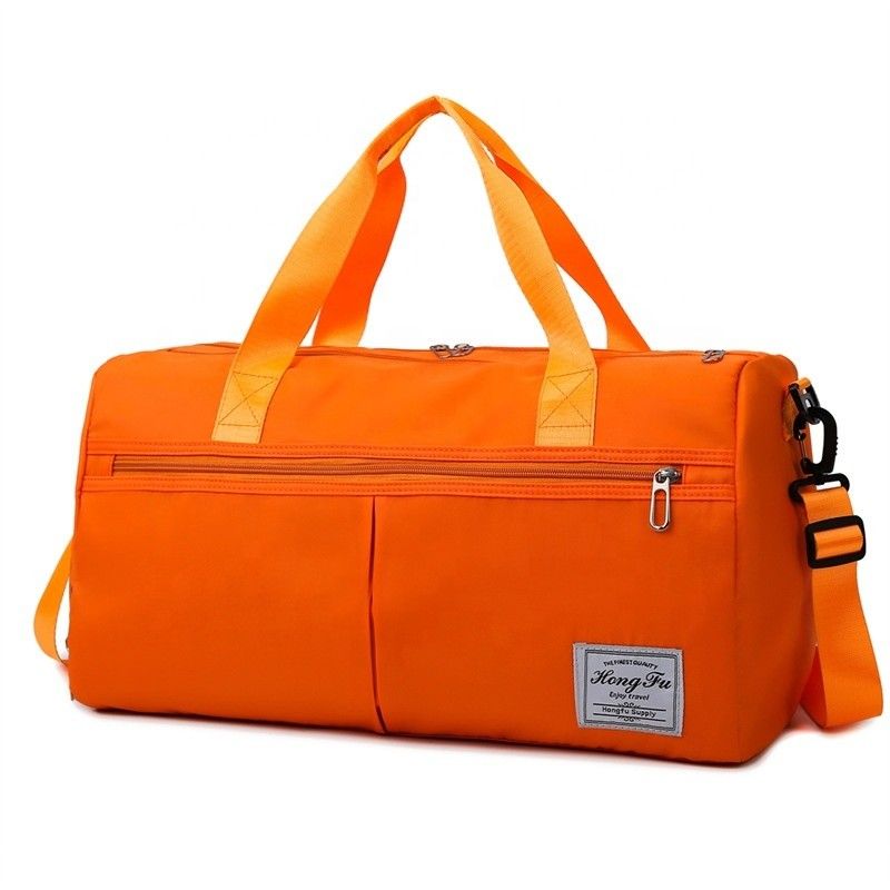 Grote capaciteit Custom Logo Sport Canvas Gymtassen voor Unisex Weekender Travel Workout