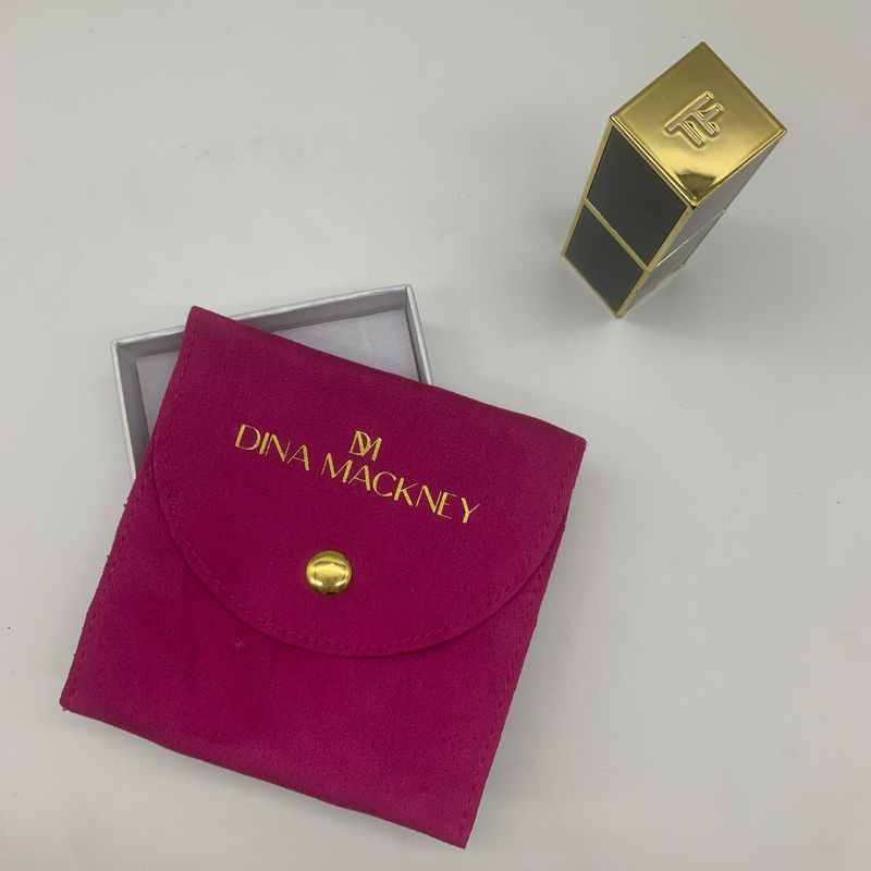 Op maat gemaakte suede milieuvriendelijke sieraden zak sieraden verpakking display type