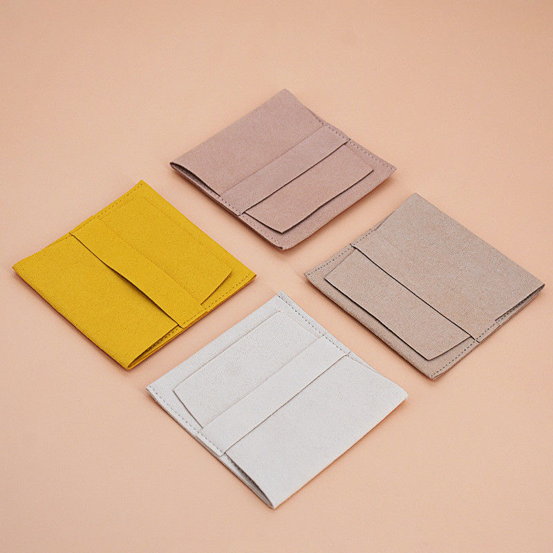Custom logo sieraden zak verpakking met aangepaste kleur en microfiber envelop