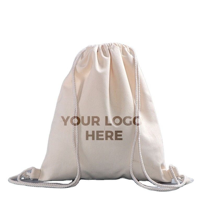 Schooltas Trolley Cotton Drawstring Ruimtezak met Custom Logo Printing en Branding