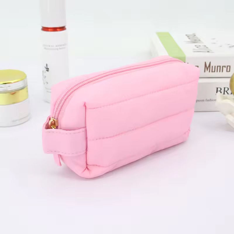 Waterdichte zak Nylon reis make-up organisator zak met rits sluiting en logo ontwerp
