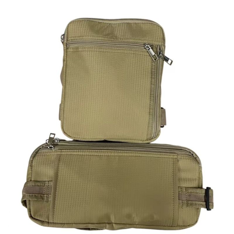 OEM/ODM Acceptabel Veilig Nylon Kleine Neck Reis Ihram Hajj Bag Voor Moslim mannen en vrouwen