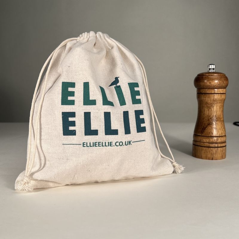 Custom Logo Printed Organic Canvas Cotton Drawstring Bag voor juwelen Verpakking Vraag