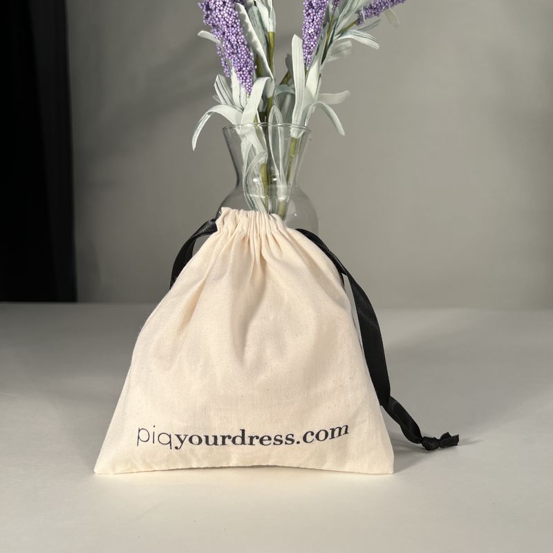 Cadeautjes Op maat Kleine Grote Witte Mosselen Pocket Sieraden Canvas Katoen Draadtas