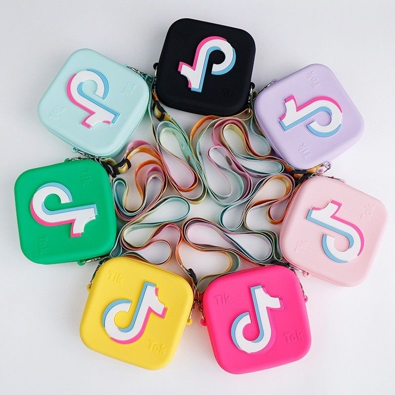 Kleine vierkante jelly bags voor kleine meisjes
