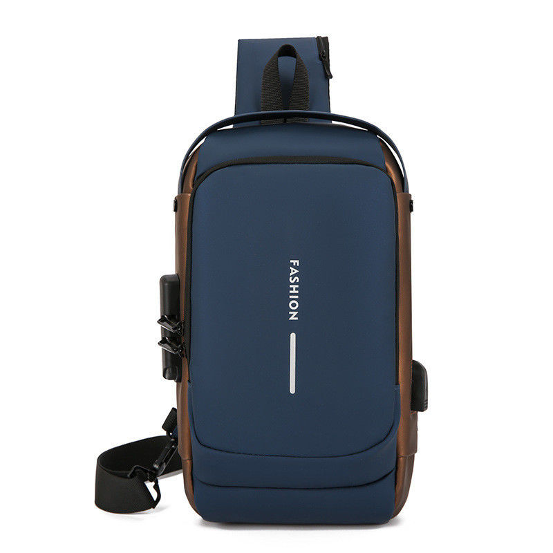 Aanvaardbaar OEM/ODM PU Vintage Leather Crossbody Men's Bag voor mobiele telefoon