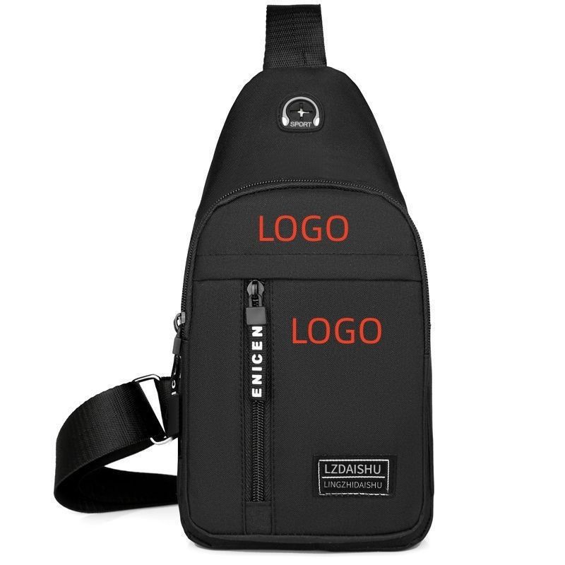 Unisex Outdoor Casual Sport Boodschappenzak Kleine enkelvoudige schoudertas voor mannen borsttas