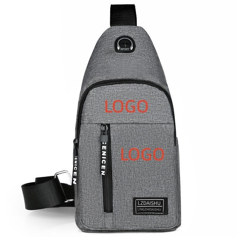 Gepersonaliseerd logo Mensen borsttas voor buitensport Solid Color Single Shoulder Bag