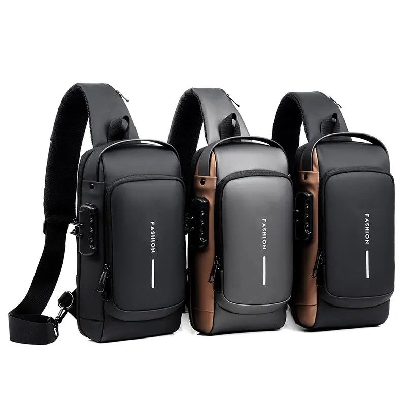 2023 Latest Fashion Crossbody Sling Bag voor mannen met waterdicht ontwerp en aangepast logo