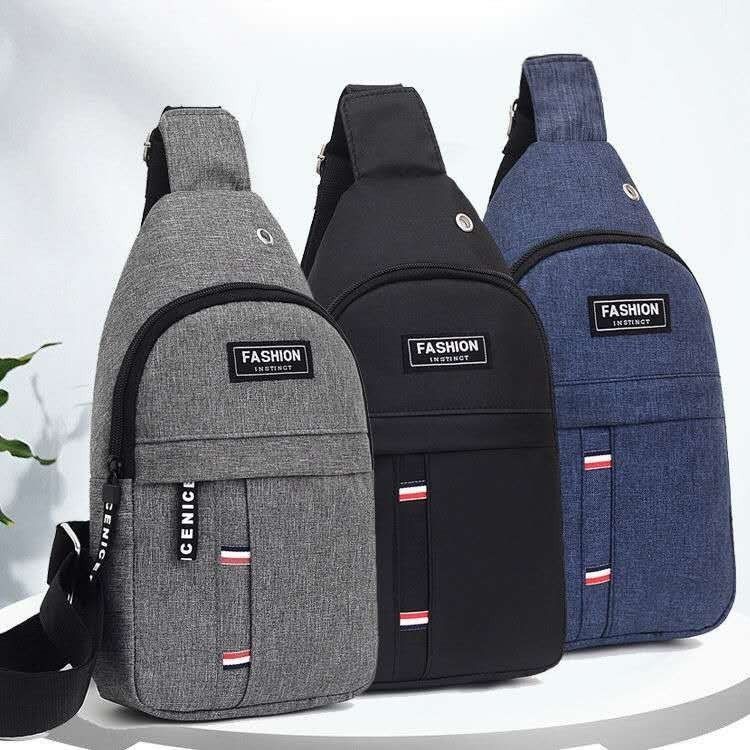 Jeugd Unisex Waist Bag Kleine rugzak voor Sport Trend Solid Color Single Shoulder Messenger Bag