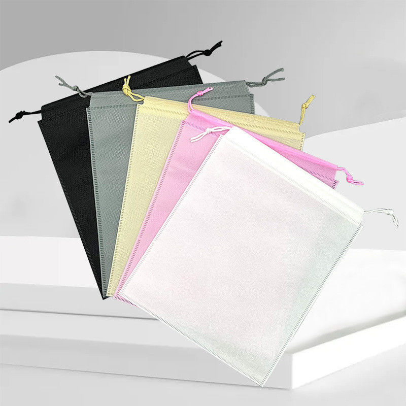 Custom Logo Niet-geweven draadtas voor cadeautjes Verpakking Reis sluiting Type rits