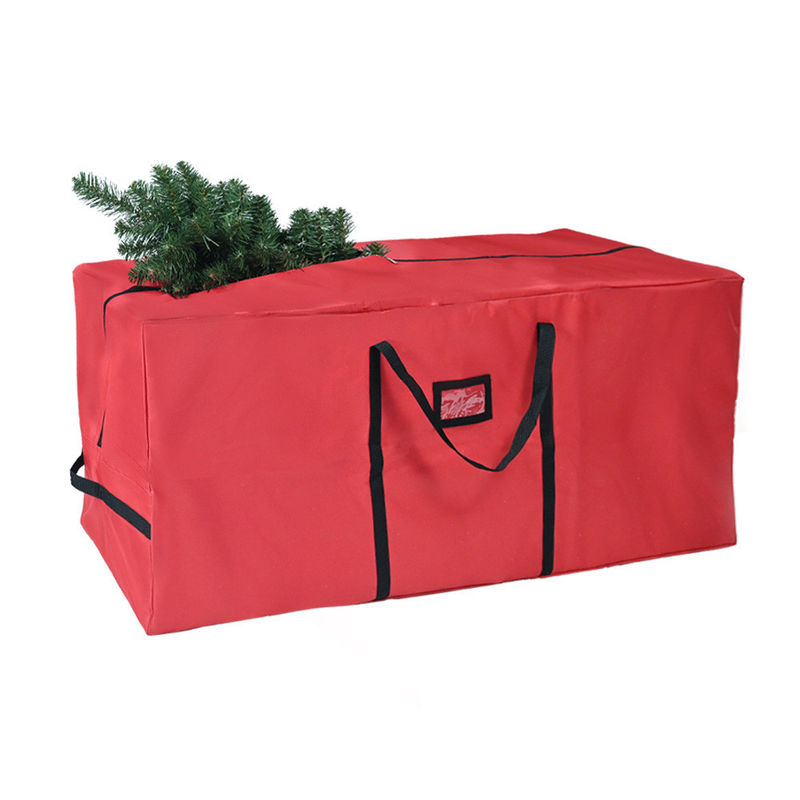 Gepersonaliseerde kleur zware duurzame 600d Oxford stofdichte kerstboom opslagzak