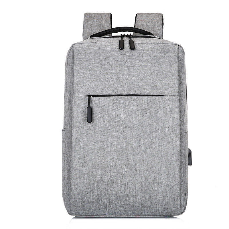 Custom Logo Mode Stijl Reizen School College Bag Smart USB Laptop Bag voor Computer
