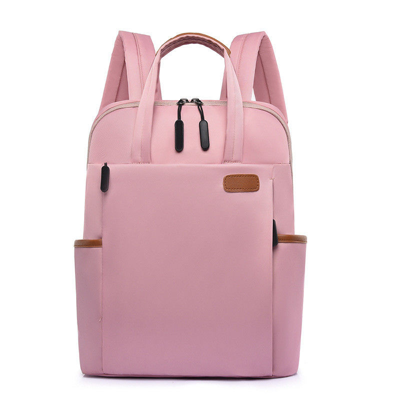 Gepersonaliseerde kleur Laptoptas voor buitenreizen voor vrouwen Rugzak met computer tussenlaag