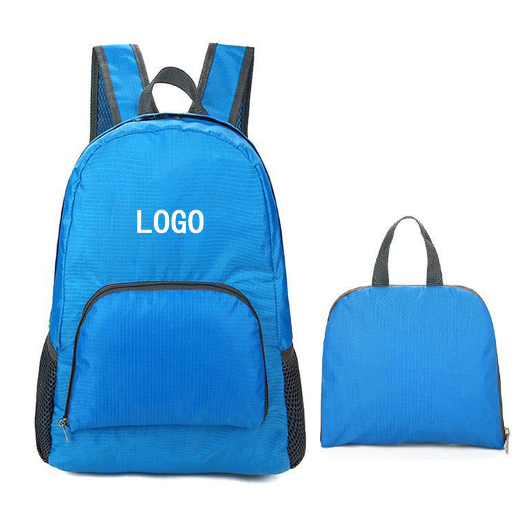 Gepersonaliseerde logo katoenen stof Gym stijl rugzak voor Outdoor Sport Klimmen Kamperen Wandelen