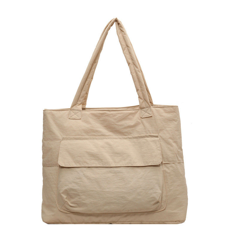 Grote werkcapaciteit Oxford Tote Schoudertas Op maat gemaakt Open sluiting Waterdicht Nylon