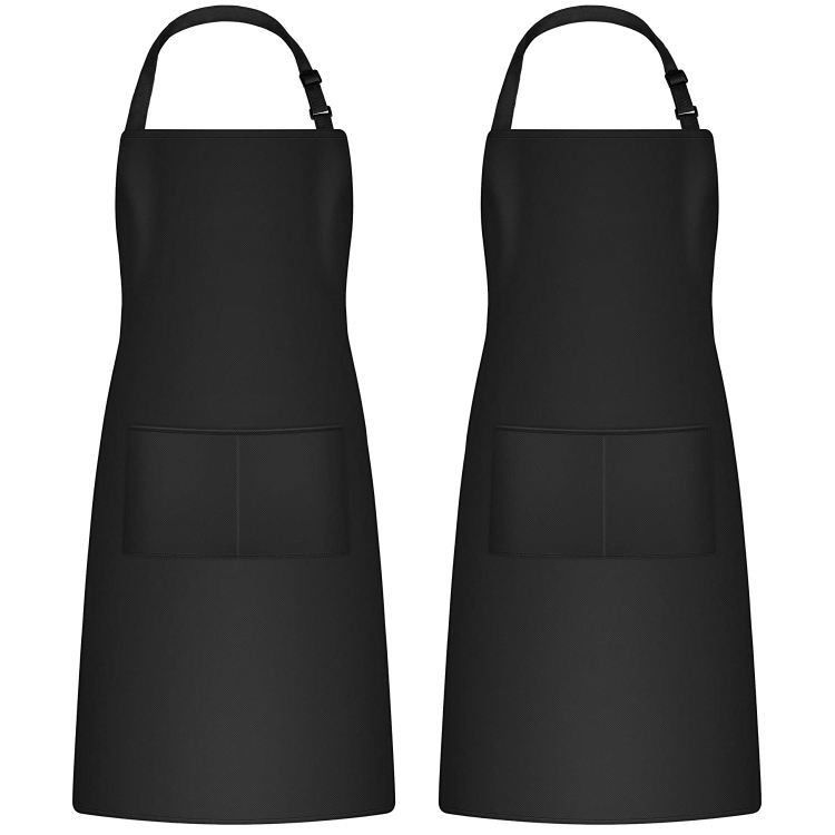 Uniform Stoffen Type Custom Logo Waterdicht Chef Keuken Schort voor Cafe's Restaurants Koken