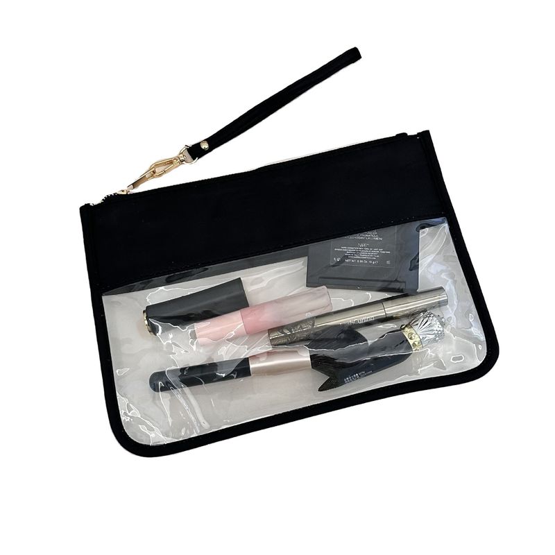 Op maat gemaakte kleurvrije make-upzak voor het organiseren van cosmetische en persoonlijke artikelen in bulk